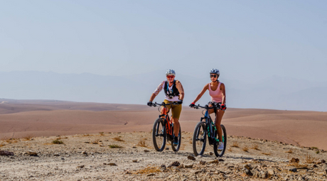Mountain Biking in Agafay Desert Marrakech